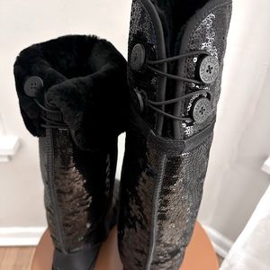 Ugg sequin over the knee Bailey boots